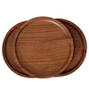 Japanese rectangular wooden fruit dinner plate home use, wholesale