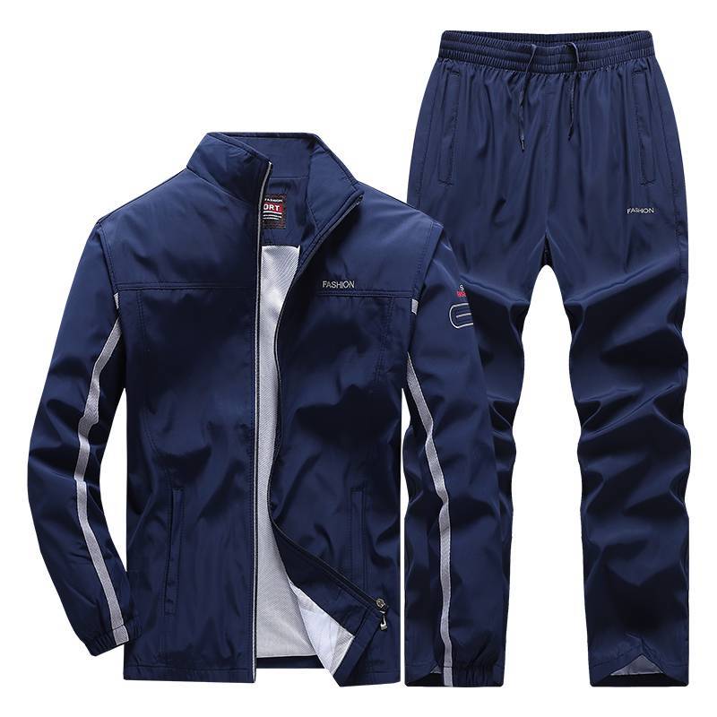 Spring and Autumn New Men's Sportswear Sportswear Jacket Suit