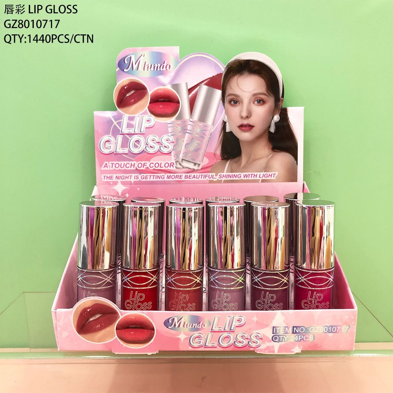 Transfronterizos MLUNDO esquinilla de color lipstick lip oil hidratación agua brillante lipstick maquillaje al por mayor