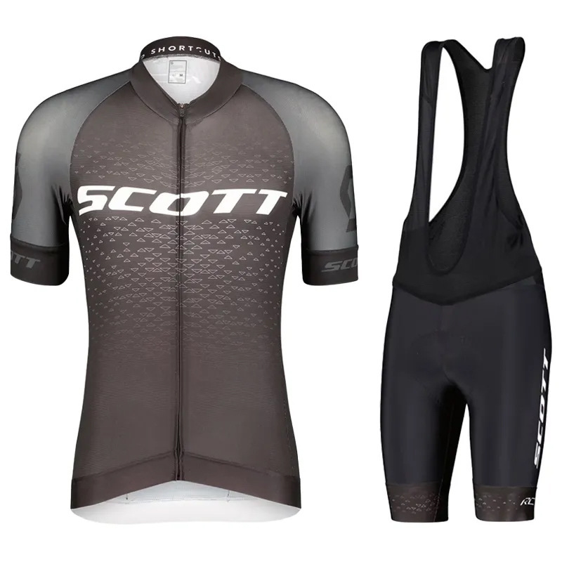 Cross-Border Cycling Clothing Scott Men's and Women's Wholesale Road Bike Mountain Custom Summer Cycling