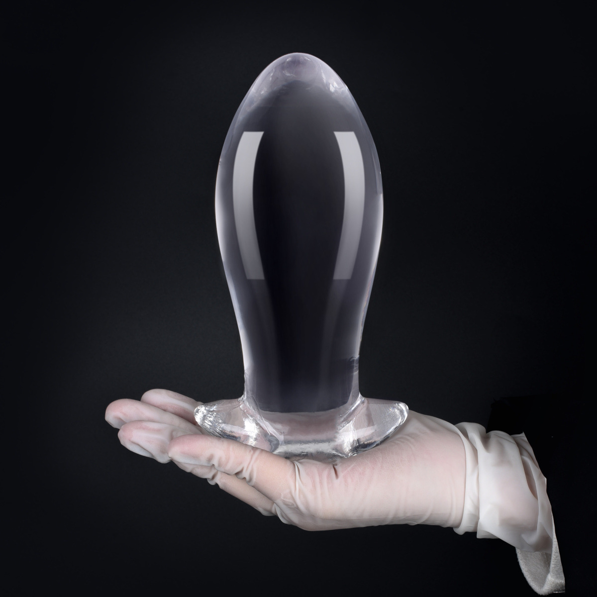 Posterior Dragon Egg Anal Plug, XL TPE Textured Wearable Plug for Adults — detail image 3