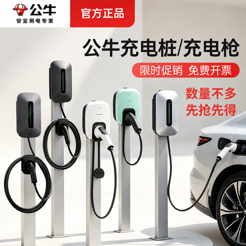 【Limited-time special offer】Bull official genuine 7kw home-use AC charging station for new energy electric vehicles 【Limited-time special offer】Bull official genuine 7kw home-use AC charging station for new energy electric vehicles