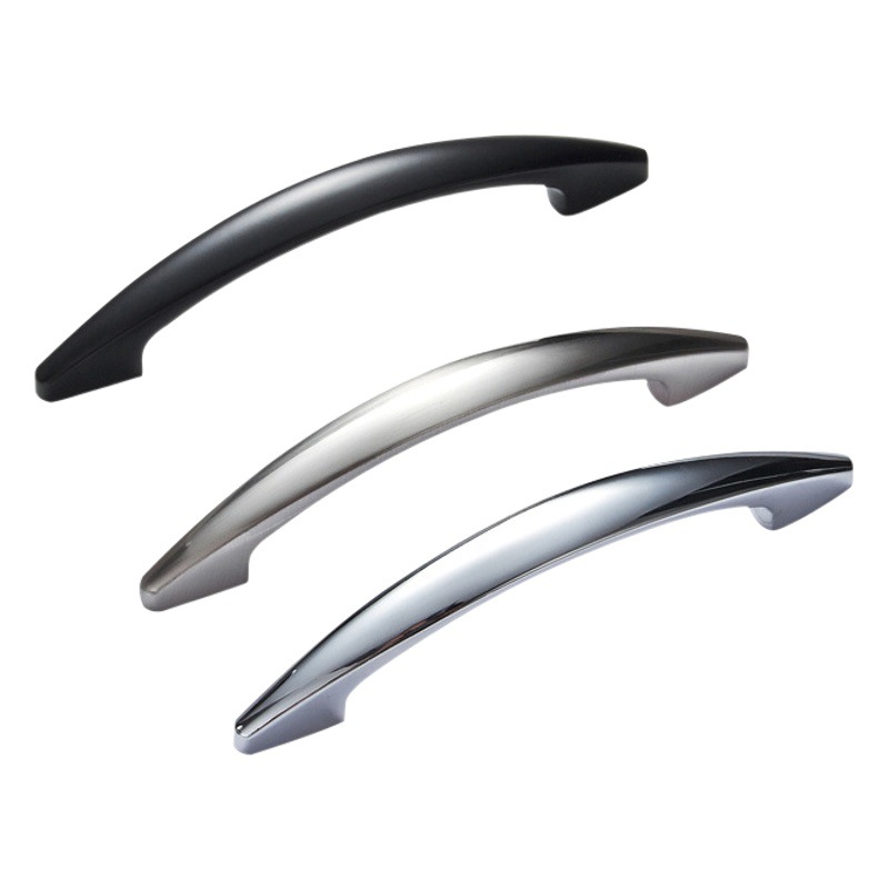 Moderno minimalista estilo americano gabinete zapato armario accesorios de hardware manejar aleación de zinc Liang Luo Liang cromo manejar image 1