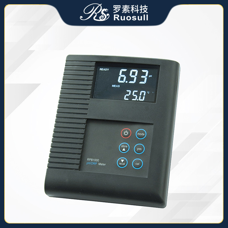 Ruosull/罗素实验室台式pH计酸碱度氧化还原电位ORP计测试分析仪