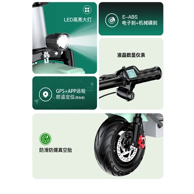 Qatlanan elektrik skuterlər – small portable electric vehicle