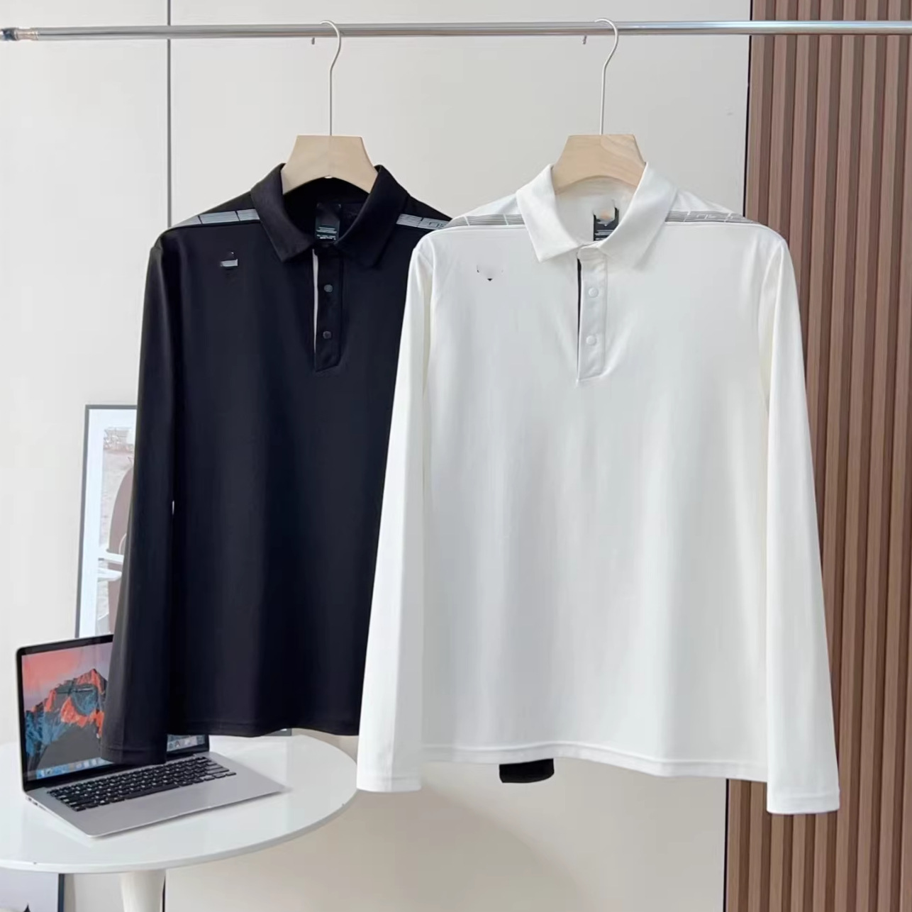 2026 Autumn New Arrival ~ High-Quality D Brand Men's Long-Sleeve T-Shirt, Business Casual Polo Shirt, Base Layer Shirt 3036