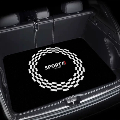 Avtomobil döşəmə paspasları — Bestseller - 303decl-7-75100cm-crystal-velvet-dot-plastic-bottom