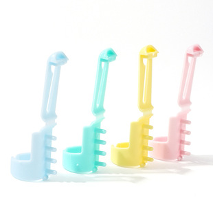 Colorful Plastic Wool Splitter, Handmade DIY Sweater Knitting Tool, Wool Splitter, Finger Splitter