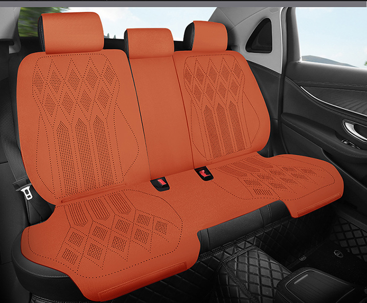 25 New All-Season Suede Leather Saddle Pads, Breathable, Dirt-Resistant and Wear-Resistant Car Seat Cushions, Car Interior Seat Covers
