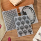 DIY plastic concave-convex embossing template flower concave-convex plate embossing mold butterfly dot three-dimensional 3D embossing printing clip