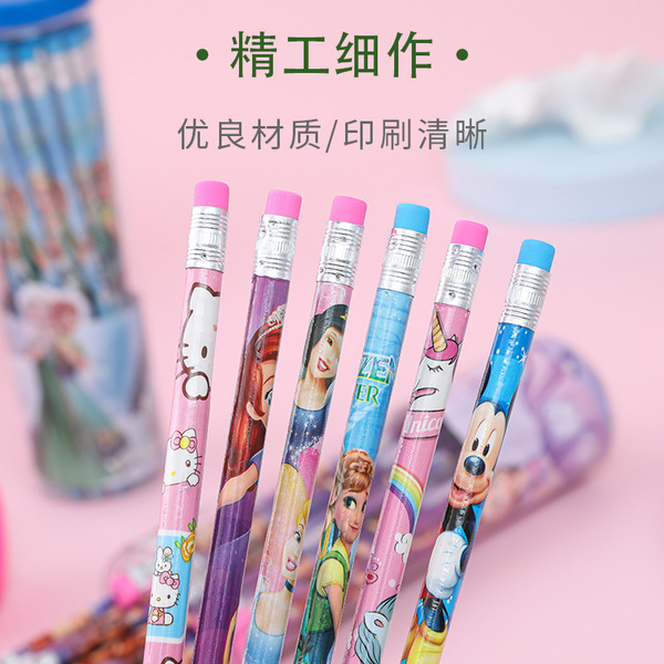 Cartoon children's pencil