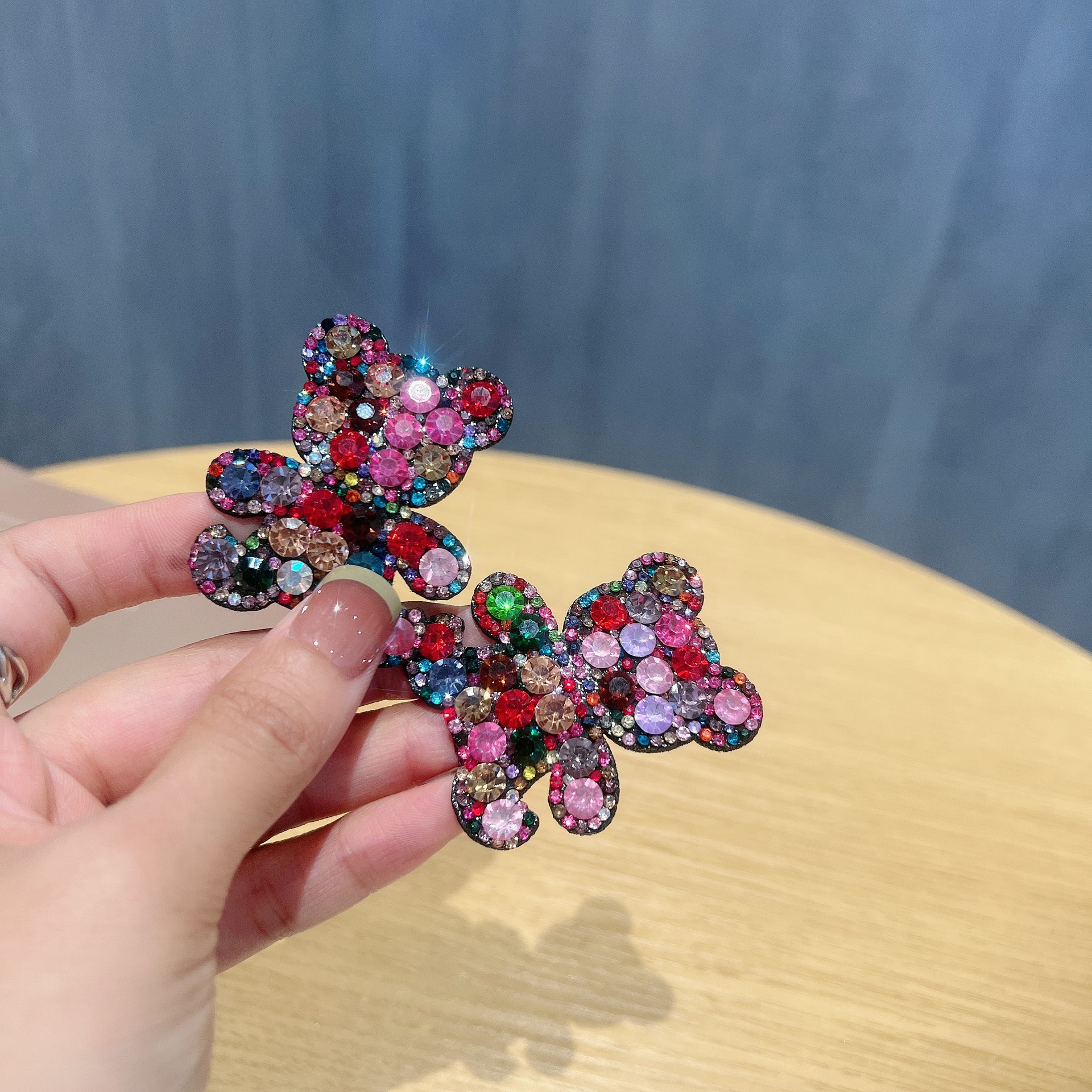 Women's Cartoon Style Bear Rhinestone Hair Clip display picture 5