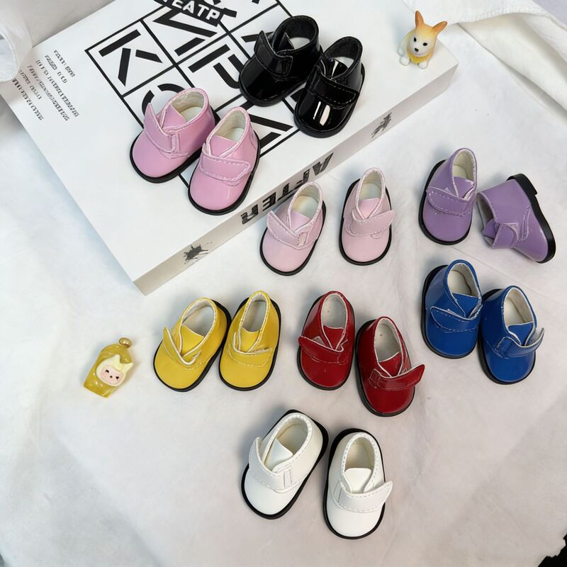Cotton Doll Shoes 20cm 30cm Potato Doll Fat Body Doll Shoes Small Leather Shoes Shoe Accessories Doll Clothes