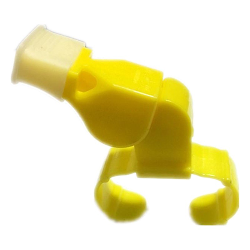 High-Frequency Survival Whistle with Mouth Guard, Plastic Whistle, Finger Whistle, Ring Whistle, Referee Training Whistle, Coreless Whistle for Basketball