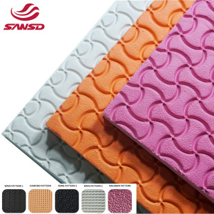 Customized Eva Embossed Sheet Foam Sole Hotel Slippers Home Slippers Bone Texture Lightweight Soft Non-Slip Waterproof
