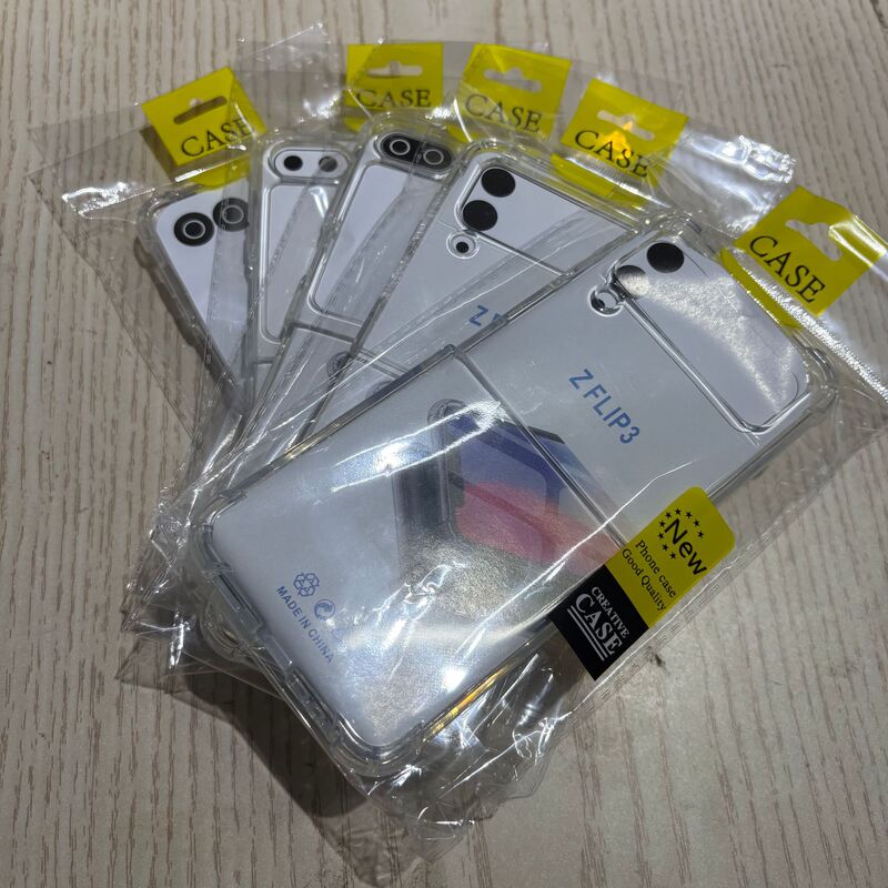 Suitable for Samsung Zflip7 Bagged Mobile Phone Case Transparent Tpu Soft Shell Foldableing Samsung Zflip3 Exquisite Boxed 456 Suitable for Samsung Zflip7 Bagged Mobile Phone Case Transparent Tpu Soft Shell Foldableing Samsung Zflip3 Exquisite Boxed 456