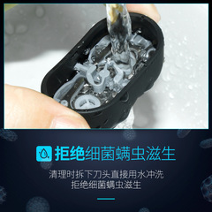 Longway electric shaver for men rechargeable double-head shaver portable shaver RS831