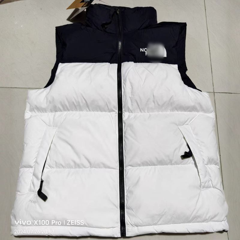 Beijia 2025 New Autumn and Winter Stand-Up Collar Embroidered Men's down Jacket Vest Comfortable and Versatile Casual Jacket for Youth Beijia 2025 New Autumn and Winter Stand-Up Collar Embroidered Men's down Jacket Vest Comfortable and Versatile Casual Jacket for Youth