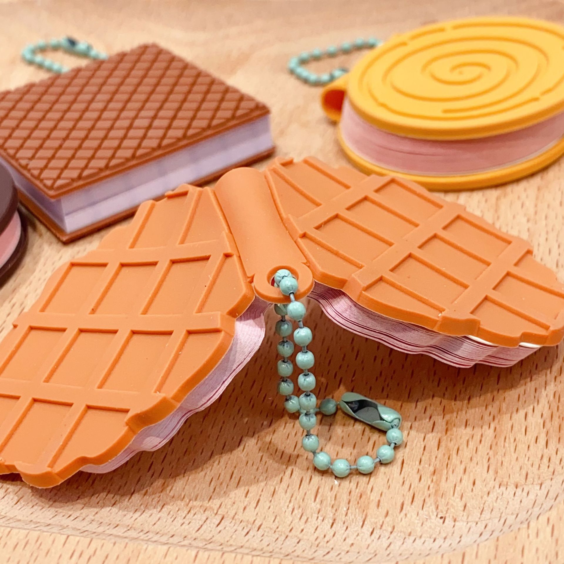 376g Weight Sticky Note Stationery Type 24 Pieces Per Pack Quantity Learning Occasion Bite a Cookie Pattern Cute Style 24 Pieces Per Pack Bite A Cookie Learning Cute Sticky Note 22