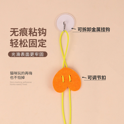 New cat toys, self-playing door swing, funny cat toys, cat felt, catnip balls, hanging pet supplies