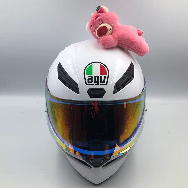 Helmet Decoration Cat Ear Doll Lina Belle Motorcycle Electric Vehicle Motorcycle Ski Helmet Half Helmet Full Helmet Accessories