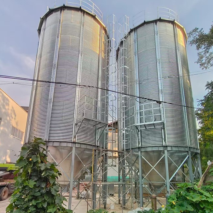 小麦钢板仓螺栓面粉厂用丰德鑫正厂家防腐寿命长