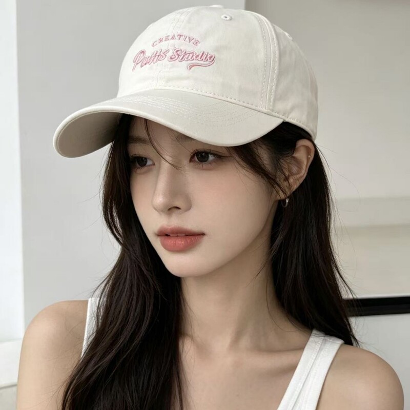 Korean-Style Unisex Retro Soft-Top High-Quality Washed Cotton Baseball Cap for Men, Fashionable Commuter Sunshade Cap, Couple's Trendy Hat Korean-Style Unisex Retro Soft-Top High-Quality Washed Cotton Baseball Cap for Men, Fashionable Commuter Sunshade Cap, Couple's Trendy Hat