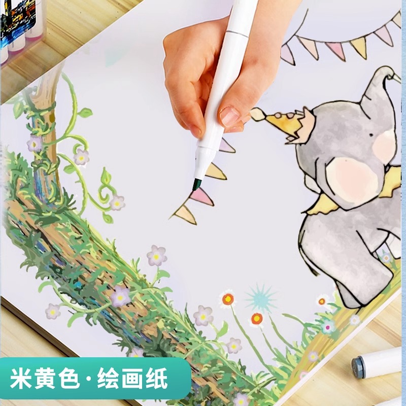 Victor a3 marker Special Paper 8 open 4ka2 drawing 16K marker paper a4 drawing thickened large drawing paper