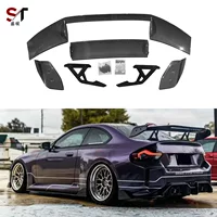 Для BMW M2 G87 M3 G80 M4G82 сухое углеродное хвостовое крыло из углеродного волокна спойлер седан универсальный