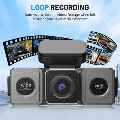 vision, WiFi, front and – Driving recorder