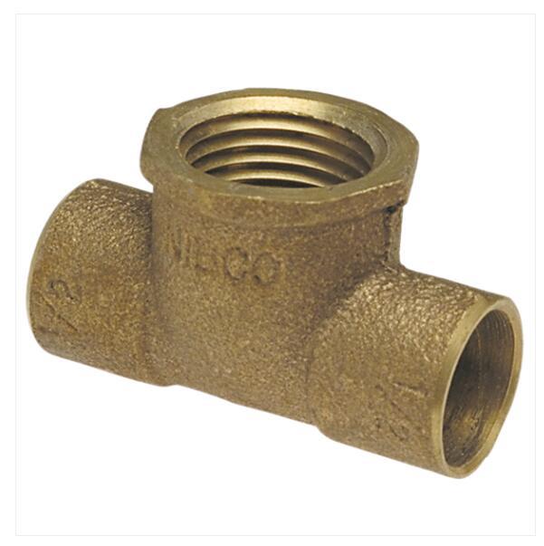 美国NIBCO尼必可 青铜配件712 T 恤 C x C x F - 铸造