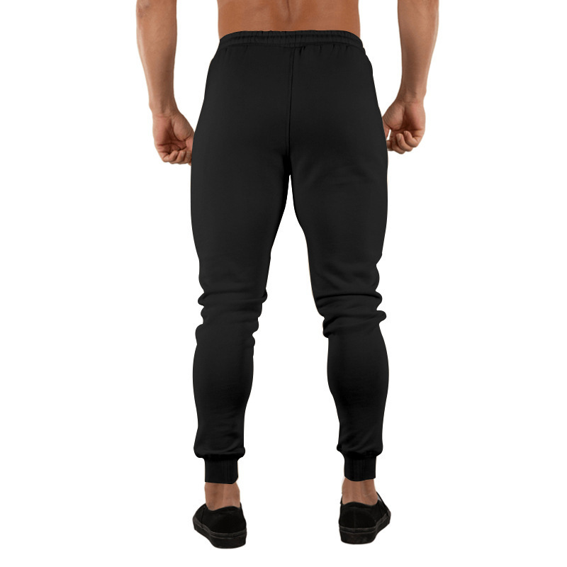 Versatile Men's Slim Fit Casual Pants With Tether Detail_voghion.com