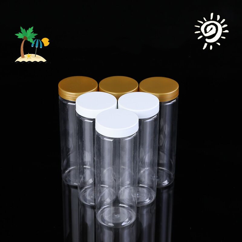 15*5.5密封瓶休闲零食pet透明包装瓶食品塑料罐凉果瓶子 批发