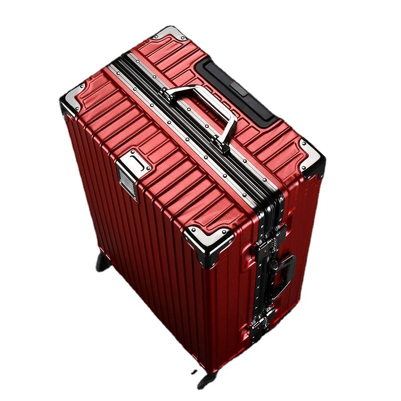 Metal durable capacious suitcase, 24inch, 28inch