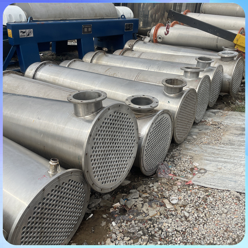 304不锈钢冷凝器 列管式喷淋壳管换热器 列管式冷凝器 二手设备