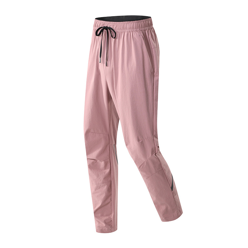 Otoño Lulu pantalones deportivos para hombres secado rápido suelto hielo pantalones de carrera al aire libre fitness yoga pantalones de entrenamiento casuales