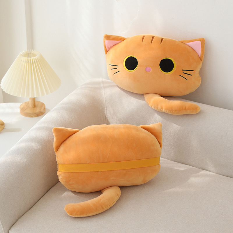 Cartoon Cat Car Headrest Pillow 5