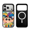 Clown Costume Crayon Shin-chan Silver Mirror-Black Frame MagSafe Magnetic