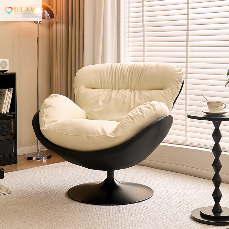 Nordic Sofa Chair Single Swivel Modern Simple Home Living Room Balcony Bedroom Leisure Reading Chair Light Luxury Lazy Person Nordic Sofa Chair Single Swivel Modern Simple Home Living Room Balcony Bedroom Leisure Reading Chair Light Luxury Lazy Person