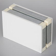 100mm玻镁岩棉夹芯板可达4小时防火极限无尘车间外墙复合净化板