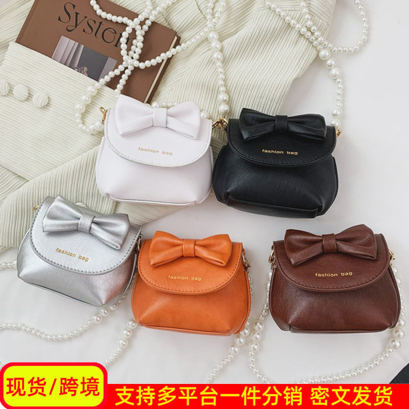 Otoño nuevo bolso infantil de moda coreana para padres e hijos, bolso de hombro de niña compacto y versátil, bolso de hombro de niña