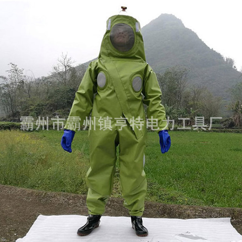 消防员防蜂服消防员抢险防叮咬捕蜂服防穿刺切割防护服避火消防服