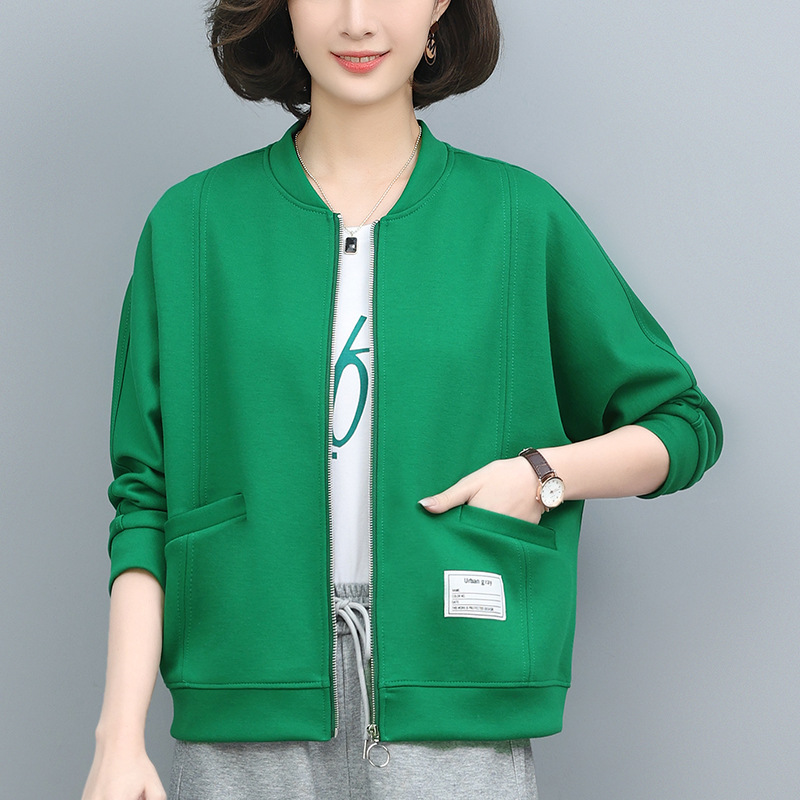 Short coat for women 2024 new spring baseball uniform for small moms super nice fashion spring and autumn jacket top Short coat for women 2024 new spring baseball uniform for small moms super nice fashion spring and autumn jacket top