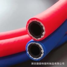 厂家PVC三胶两线氧气乙炔管 耐高温防爆耐磨工业焊接高压管软管