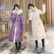 2022冬季新款棉衣長款過膝派克羽絨棉服女兩面穿加厚韓版寬松外套
