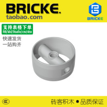 ש��BRICKE 41531 ��ľ4x4 ��˨��Բ���� �����ָ���� MOC���