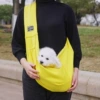 Yellow pocket mobile phone