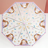 Children's automatic cartoon umbrella for boys and girls, factory direct supply