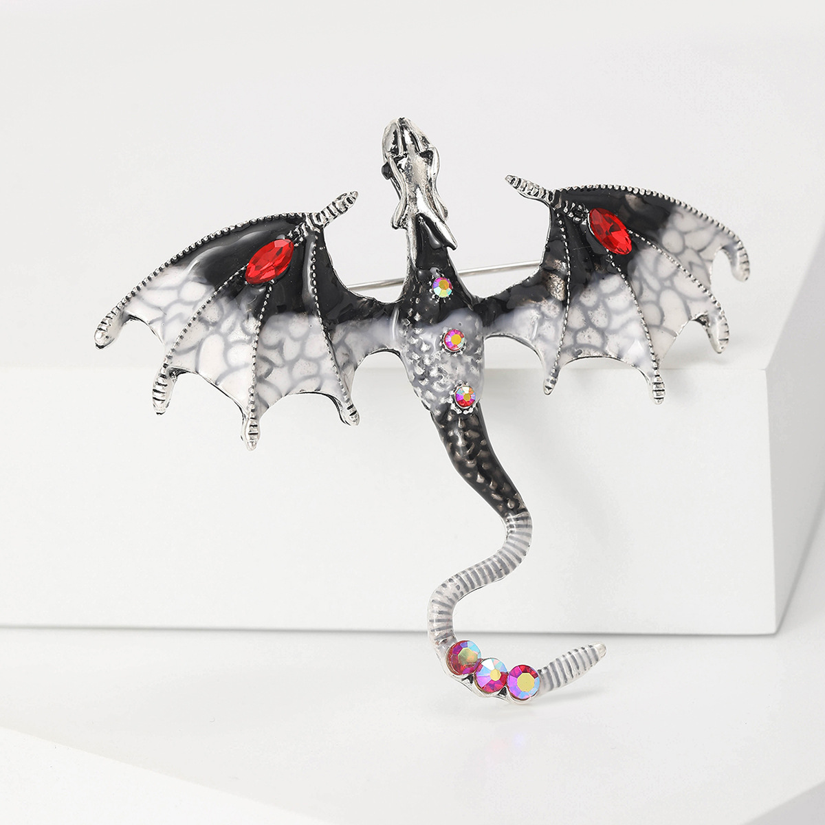 21g Weight Artificial Rhinestones Inlay Material Brooches Classification Banquet, Party, Street Occasion Alloy Material Animal Pattern Women's Gender Enamel Design Casual Style Casual Pin Animal Alloy Enamel Artificial Rhinestones Women's Brooches 29