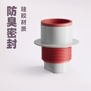 New Silicone Anti-Odor Sealing Plug for Drainage Pipes, Anti-Overflow Backflow Stopper, Floor Drain Core Anti-Odor Device